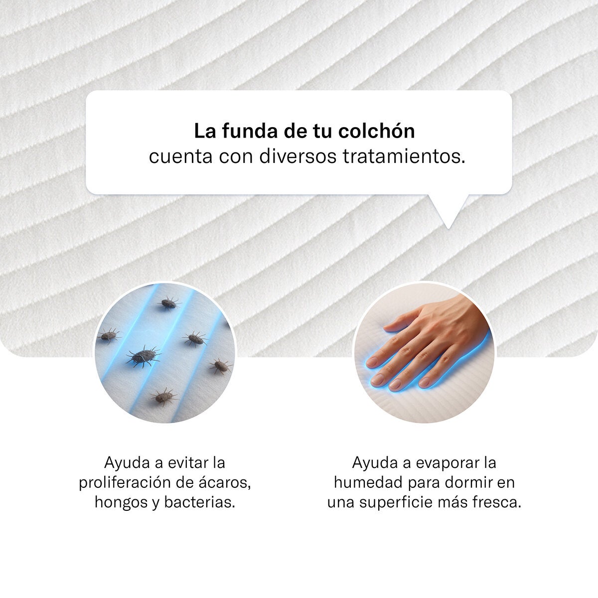 Luuna, Colchón One Memory Foam, Queen