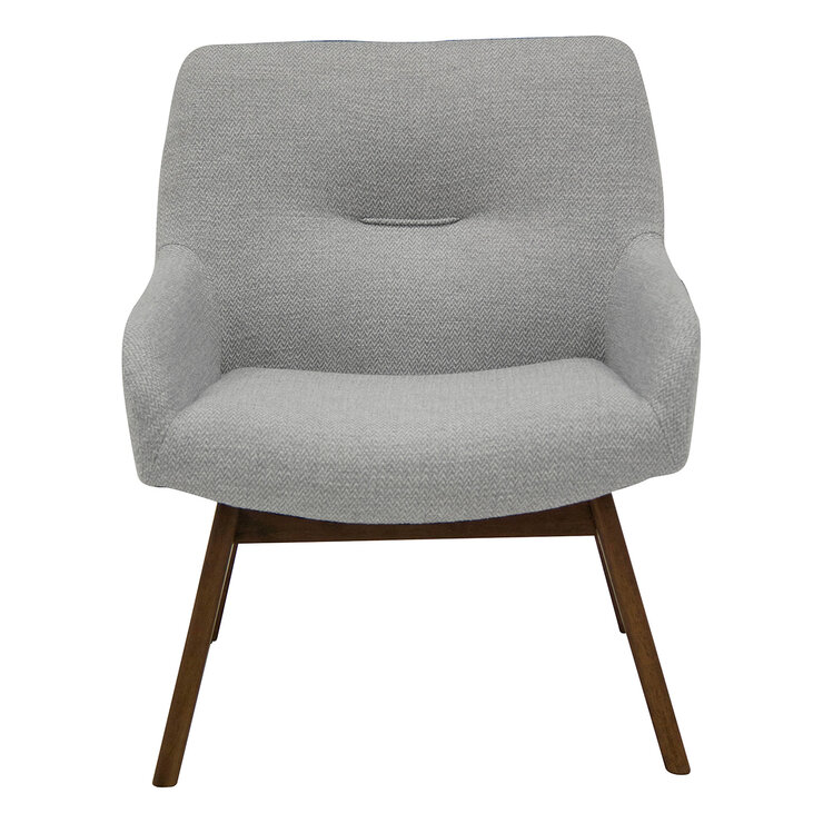 Tamarindo, Sillón de Tela Gris Tamarindo, Sillón de Tela Gris