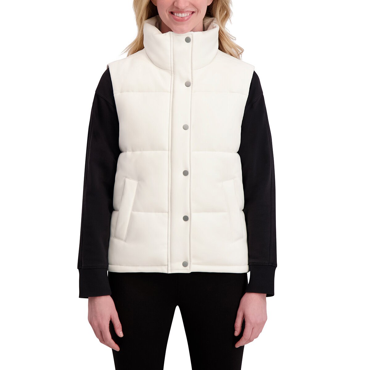 Marc New York Chaleco para Dama Crema Chica Marc New York Chaleco para Dama Crema Chica