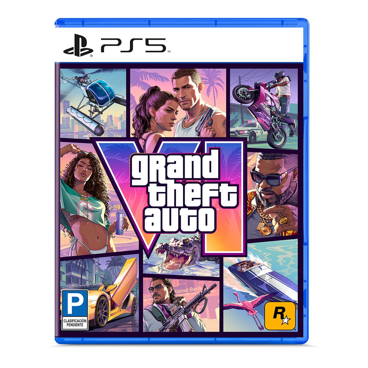 Play Station 5 - Grand Theft Auto VI (Caja con Código) Play Station 5 - Grand Theft Auto VI (Caja con Código)