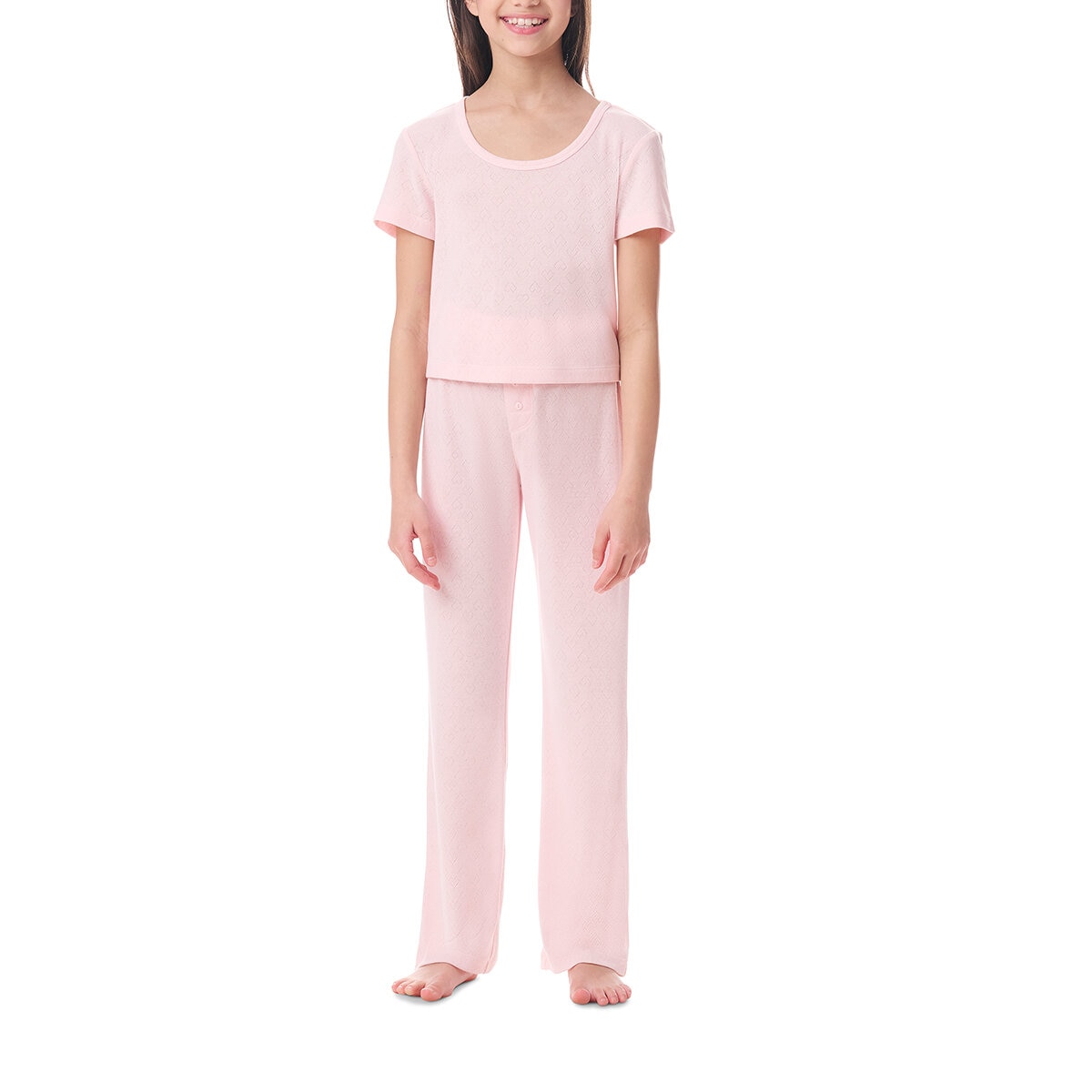 Splendid Pijama 4 piezas para Niñas Rosa 5 / 6 Años