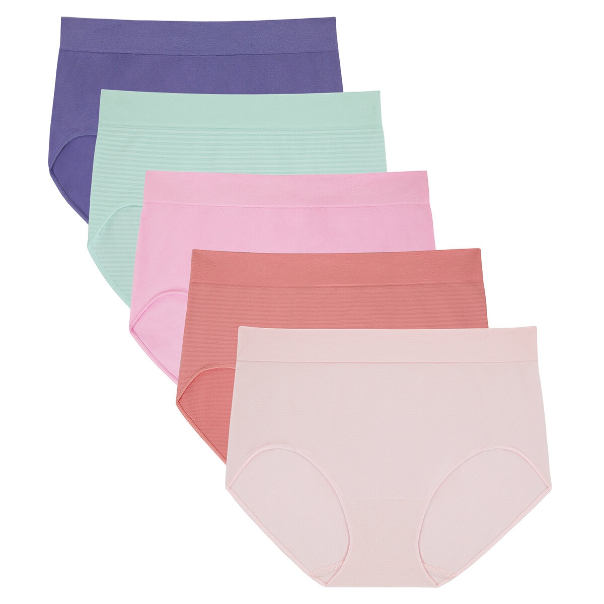 Carole Hochman Ropa interior para Dama 5 piezas Morado Mediana