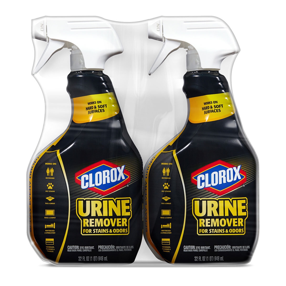 Clorox Urine Stain Remove 2 pzas de 946 ml