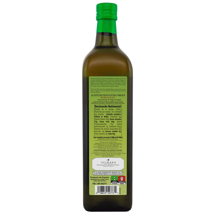 Kirkland Signature Aceite Siurana Arbequina 1 L