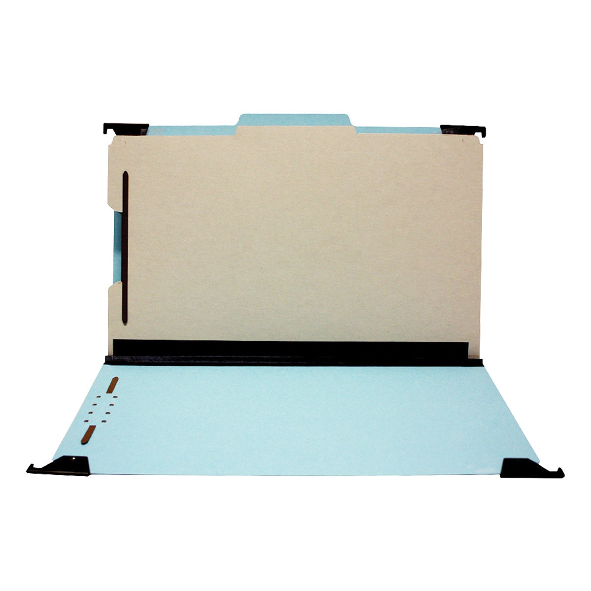Pendaflex folder colgante tamaño oficio con 2 divisiones y sujetadores