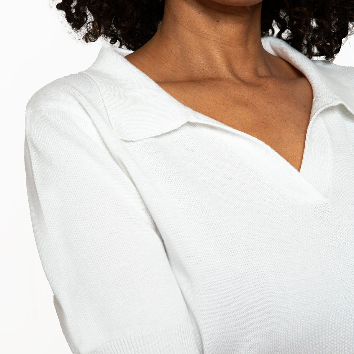 Mario Serrani Blusa para Dama Blanco Grande