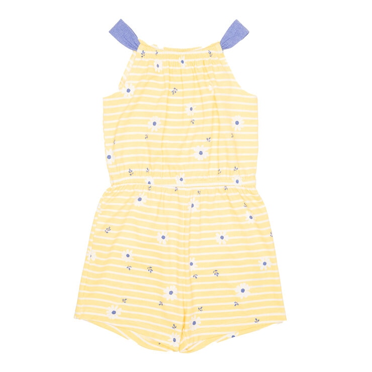 Pekkle Rompers para Niñas 2 piezas Amarillo 6 Años