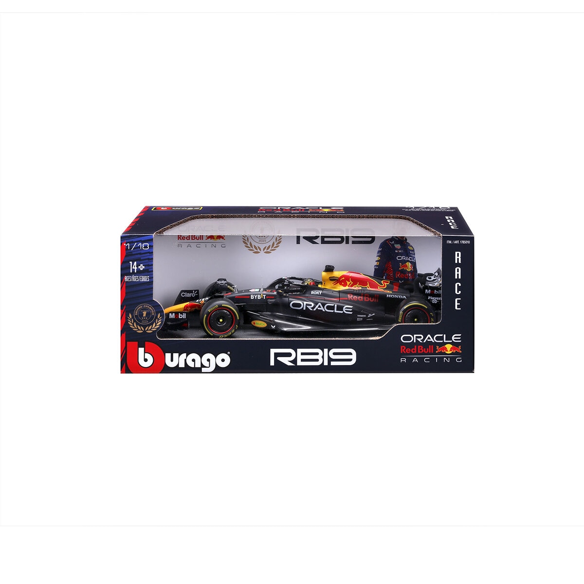 Bburago Auto F1 de Colección Escala 1:18, Redbull #1