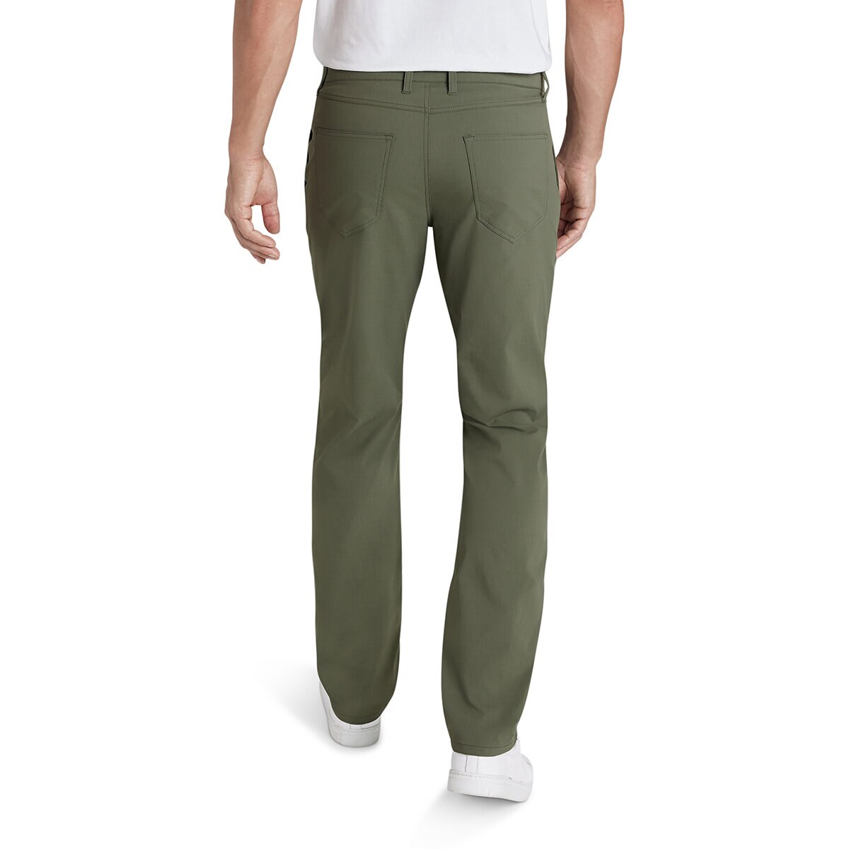 Weatherproof Vintage Pantalón para Excursión con Pretina Flexible para Caballero Verde Olivo