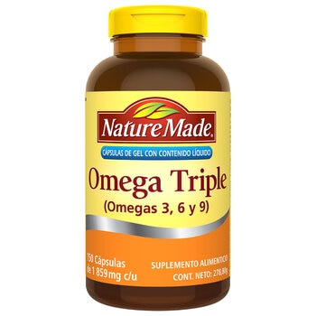 Nature Made Omega Triple (Omegas 3, 6 y 9) 150 cápsulas