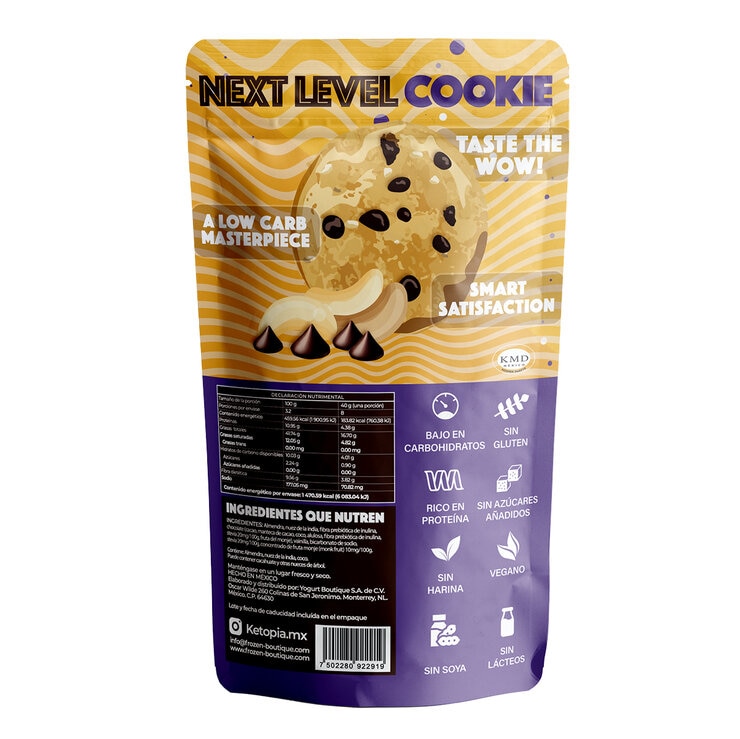 Ketopia Galletas Sin Harina con Chispas de Chocolate 320 g