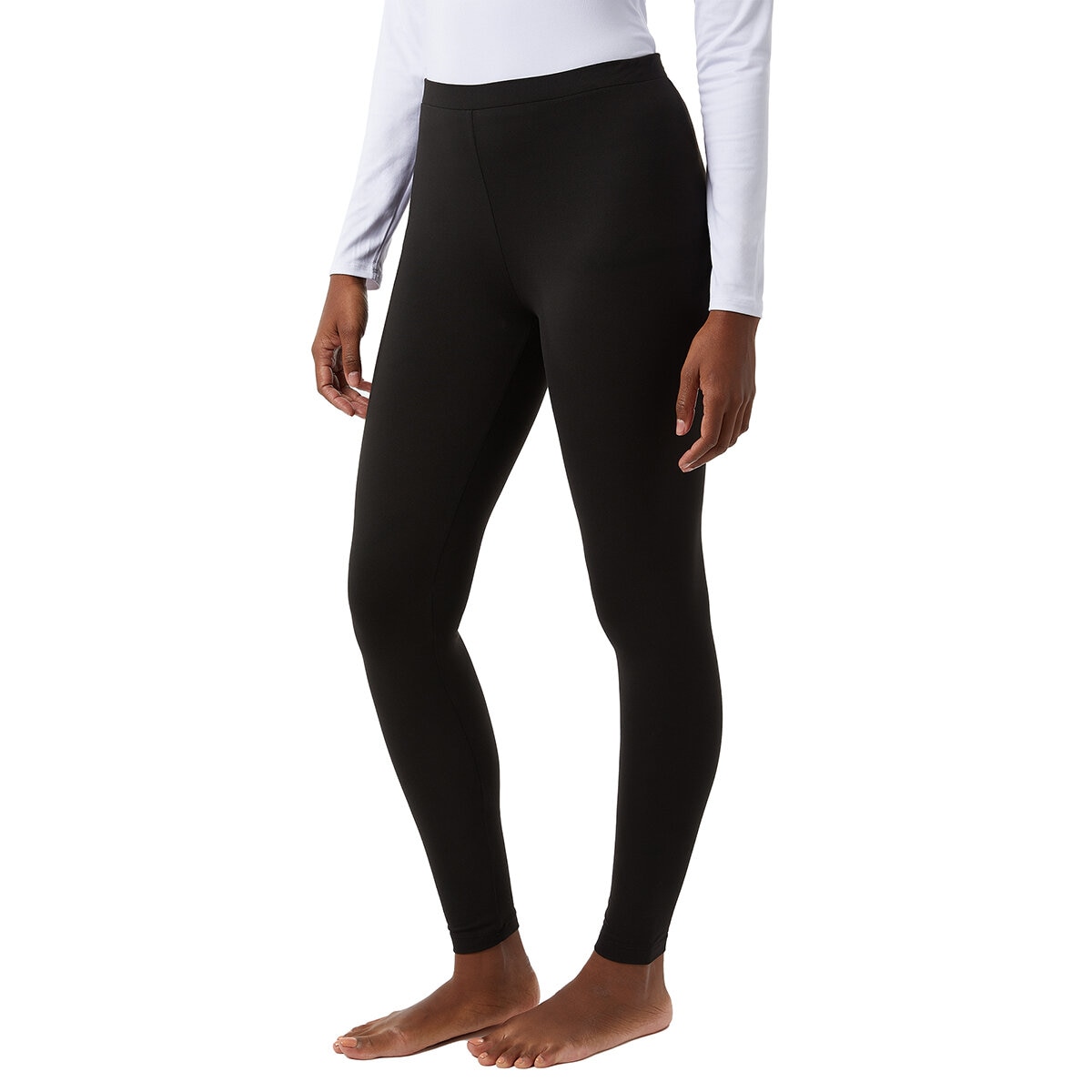 32 Degrees Heat Leggings para dama Negro Mediana