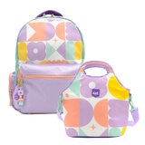 Mochila con Lonchera Kiut Norma Varios Colores