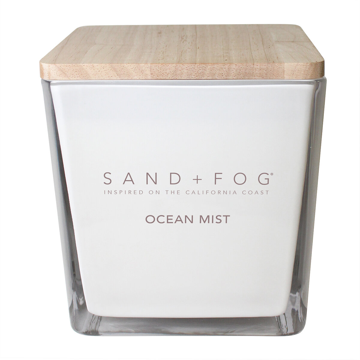 Sand + Fog Vela Aromática de Mezcla de Cera de Soya Brisa Marina
