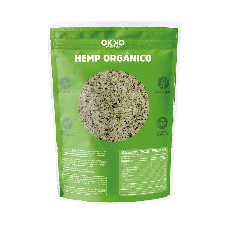 Okko Hemp Pepitas De Cáñamo Orgánico 1 kg