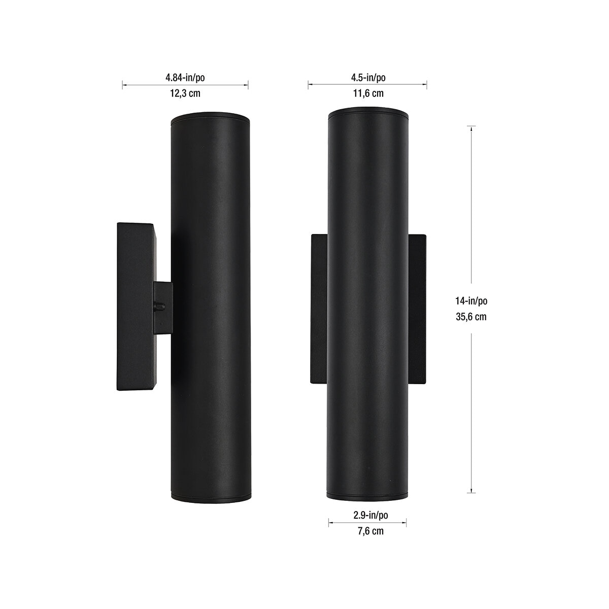 Empire Lighting, Juego de Luminarios Exteriores Modelo Laguna