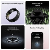 Ultrahuman Ring Air Negro Aster