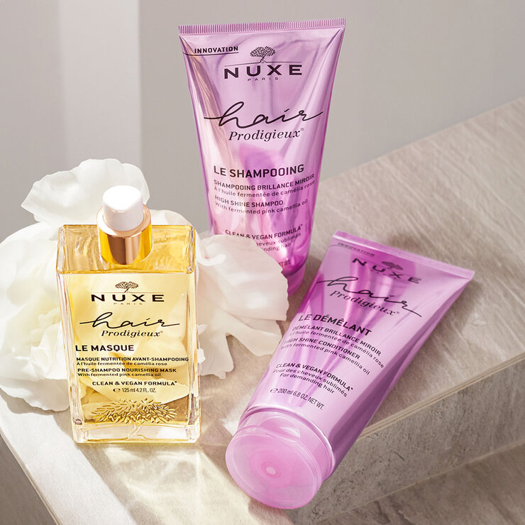 Nuxe Hair Prodigieux, Rutina de 3 Pasos Nuxe Hair Prodigieux, Rutina de 3 Pasos