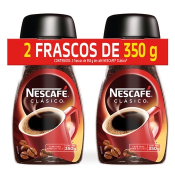 Nescafé Clásico 2 pzas de 350 g