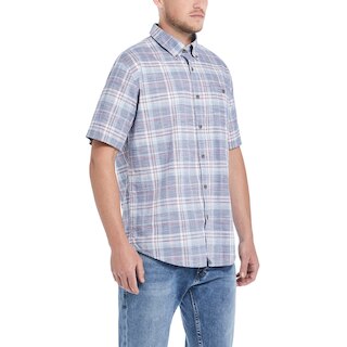 Camisa Masculina Vintage De Manga Curta - Conforto E Estilo