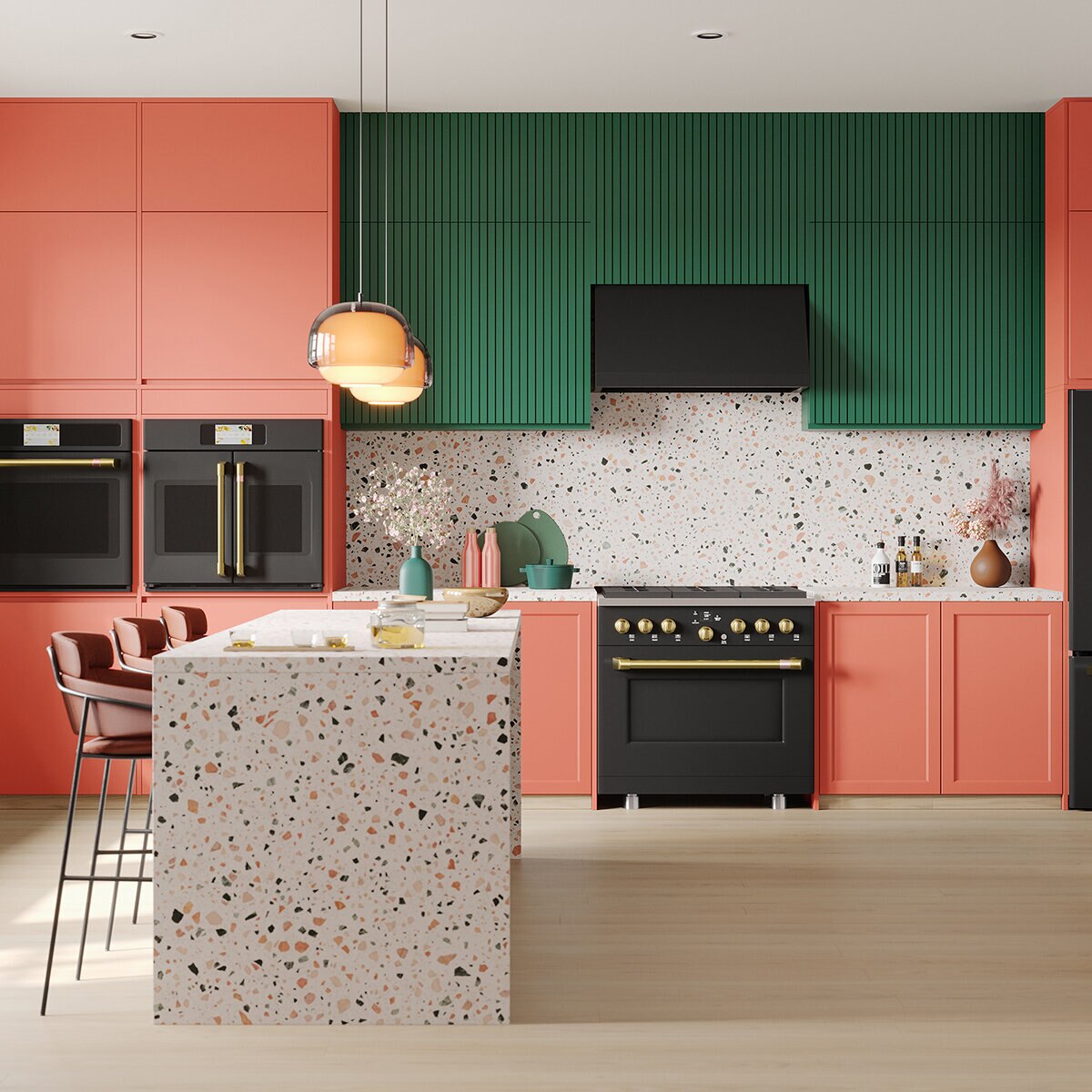 Café Estufa de Gas 90cm Color Negro