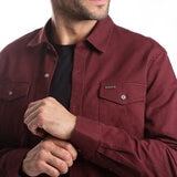 Kenneth Cole New York Sobre camisa para Caballero Rojo Chica