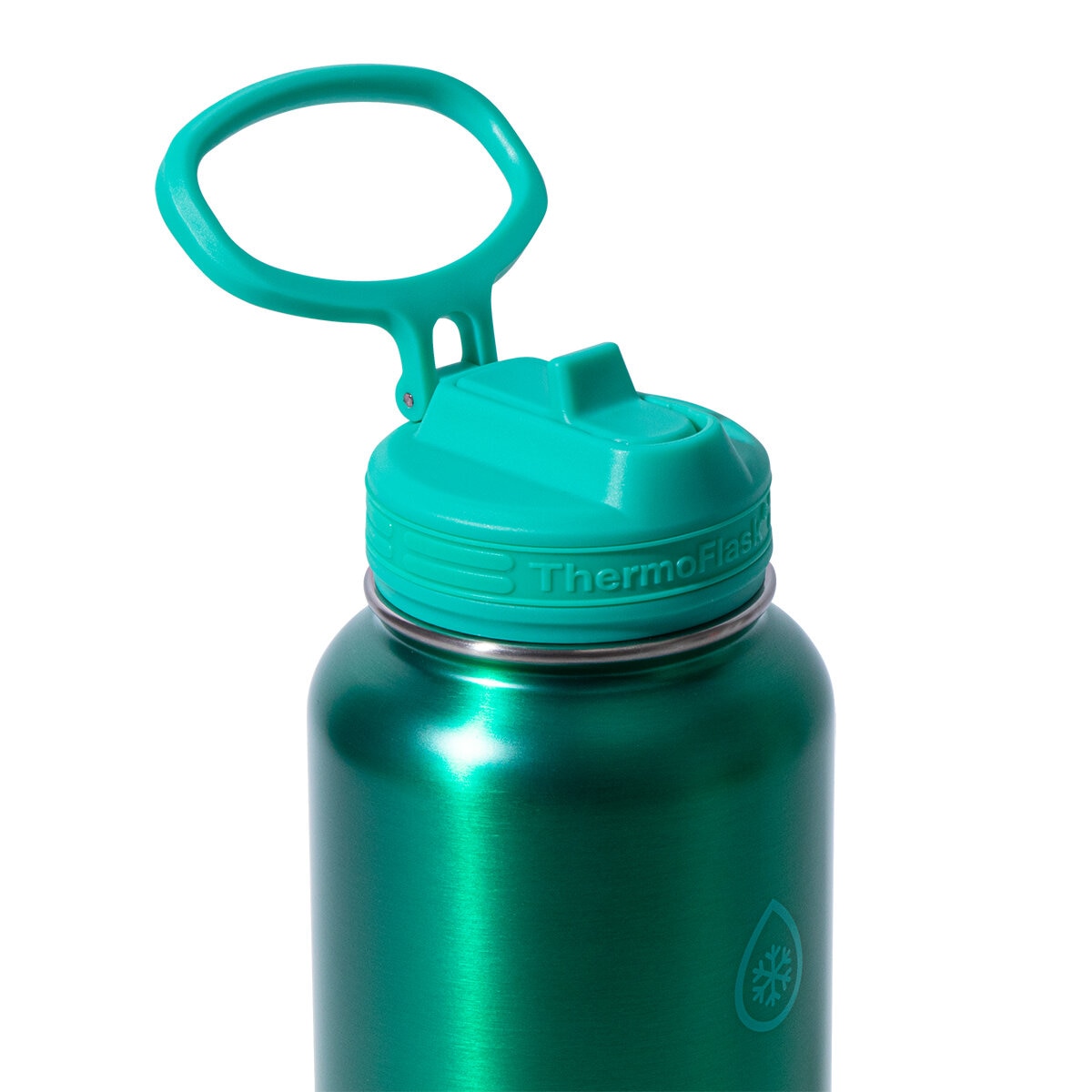 Thermoflask Botellas de Acero Inoxidable con Aislamiento al Vacio de Doble Pared 1.2L Verde/Azul
