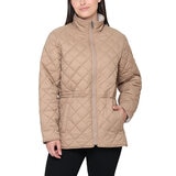 Nicole Miller Original Chamarra reversible para Dama Café Extra Grande