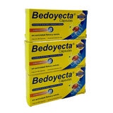 Bedoyecta Complejo B, Ácido Fólico, Vitamina C y Rutina Paquete con 3 Cajas de 30 cápsulas c/u
