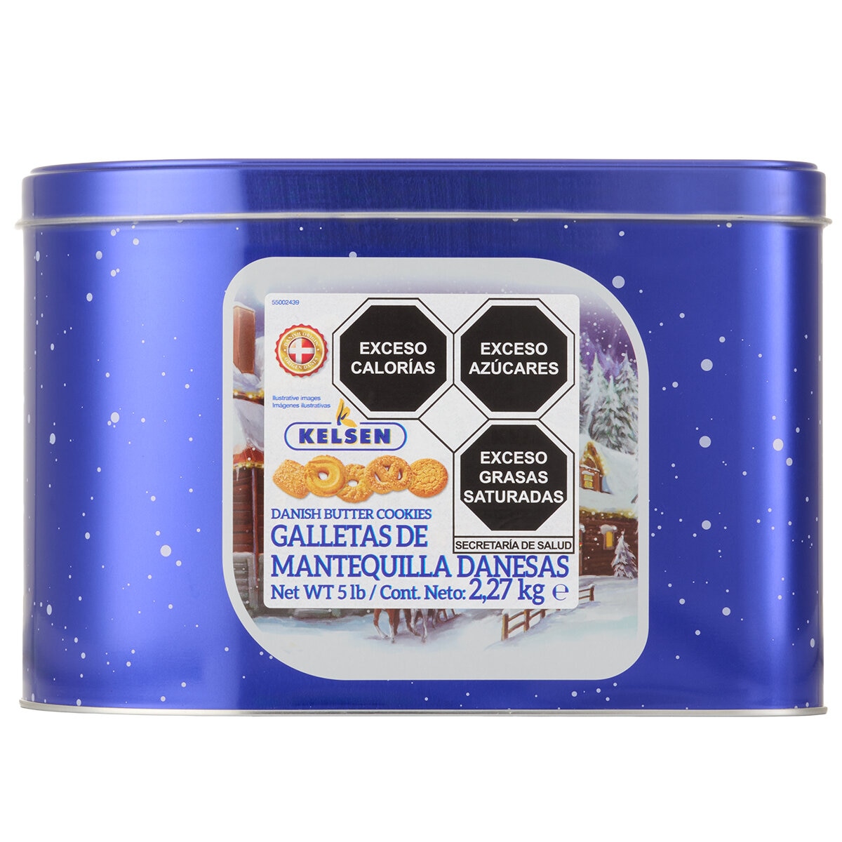 Kelsen Galletas de Mantequilla Danesas 2.27 kg