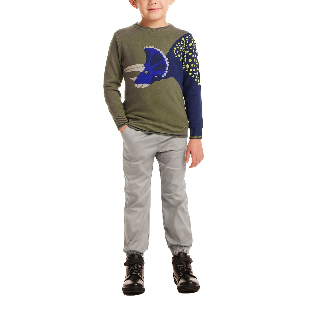 Andy & Evan Conjunto de 2 piezas para Niños y Niñas Verde 2 Años