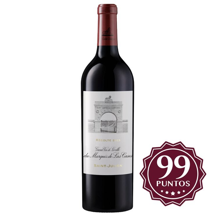 Grand Vin de Leoville du Marquis de Las Cases 2023 Vino Tinto 750 ml Grand Vin de Leoville du Marquis de Las Cases 2023 Vino Tinto 750 ml