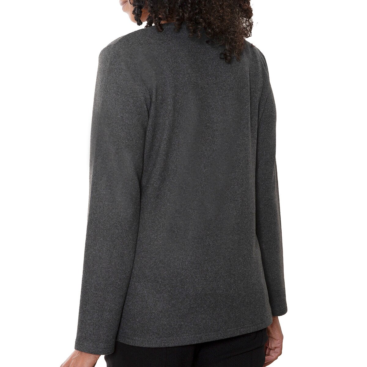 Mario Serrani Blusa para Dama Gris Grande