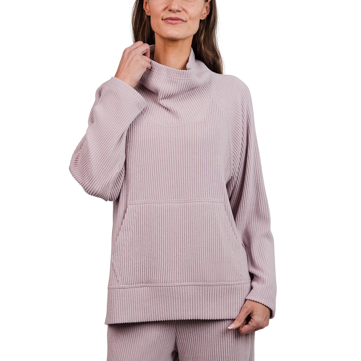 Tuff Apparel Sudadera para Dama Rosa Mediana