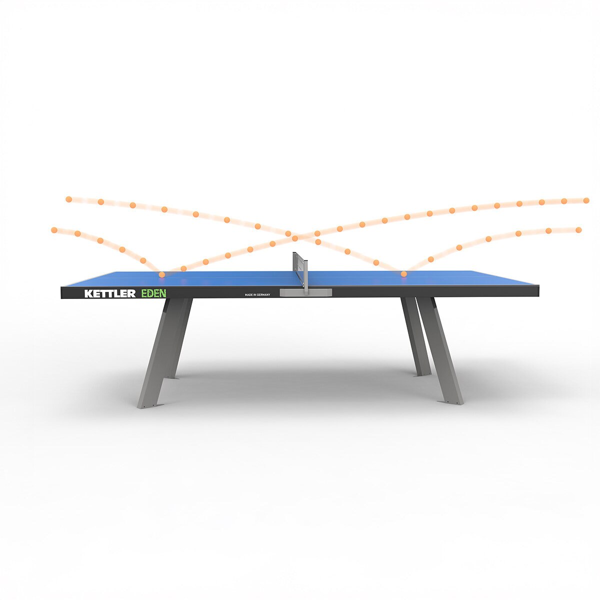 Kettler Mesa De Ping Pong Fija Para Exteriores Eden Azul