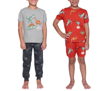 Pekkle Pijamas 4 piezas para Niños o Niñas Varias Tallas y Colores