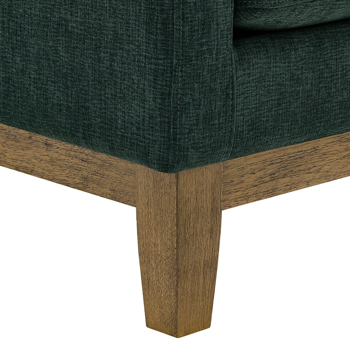 Henredon, Sofá Reversible De Tela Estilo Chaise