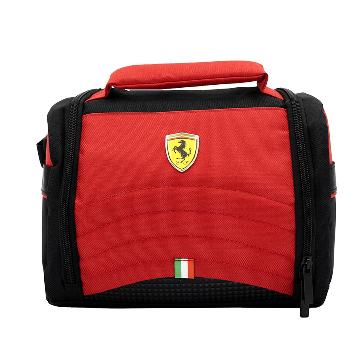 Mochila con Lonchera y Lapicera Ferrari  