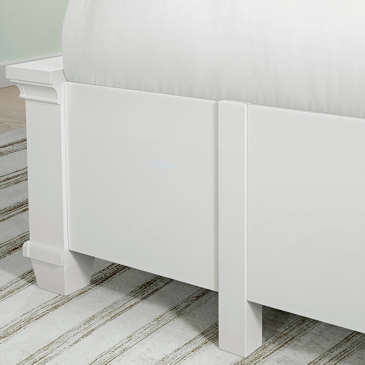Universal Broadmoore, Rose, Cama King Size con Espacio de Almacenamiento