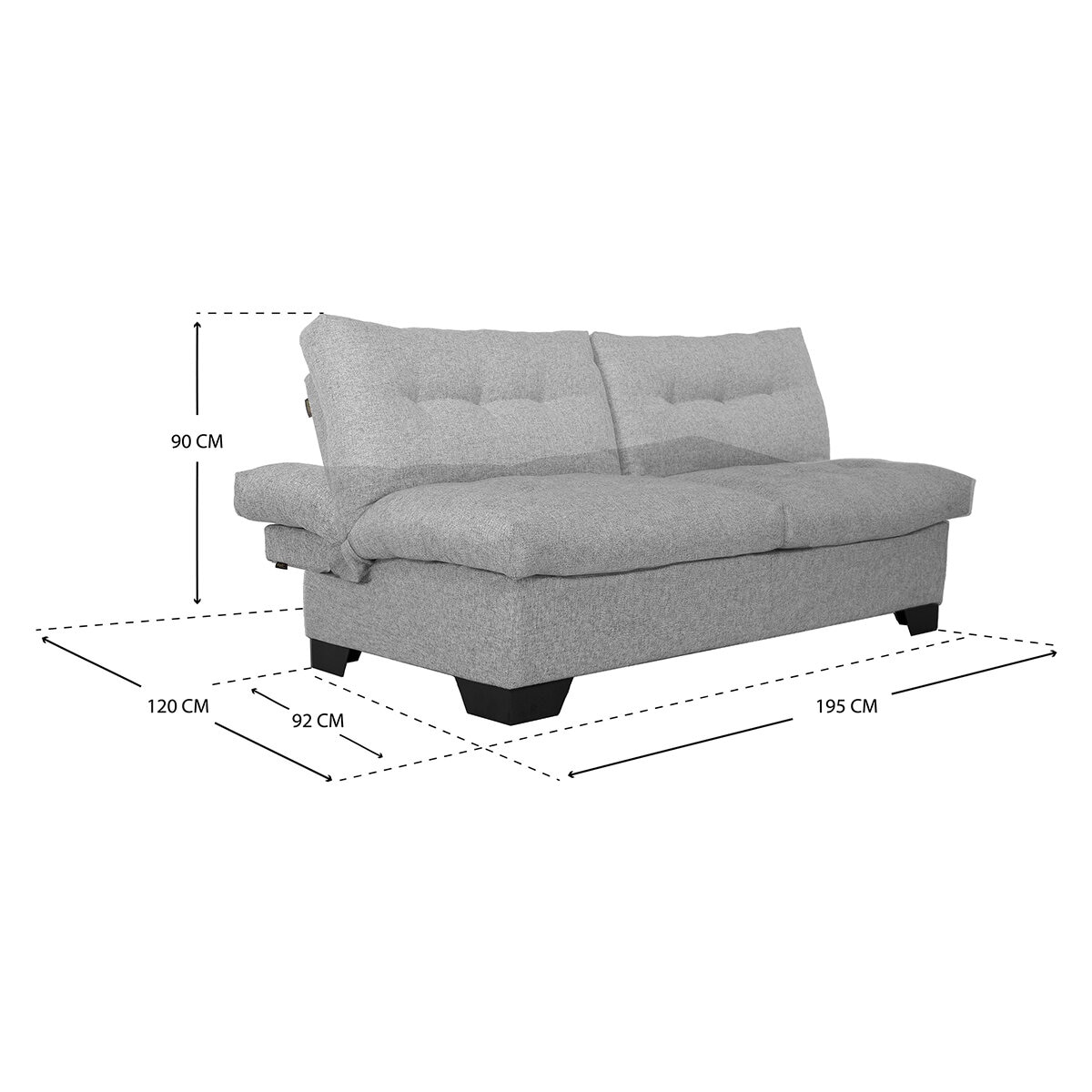 Violanti, Sofá Cama Gris