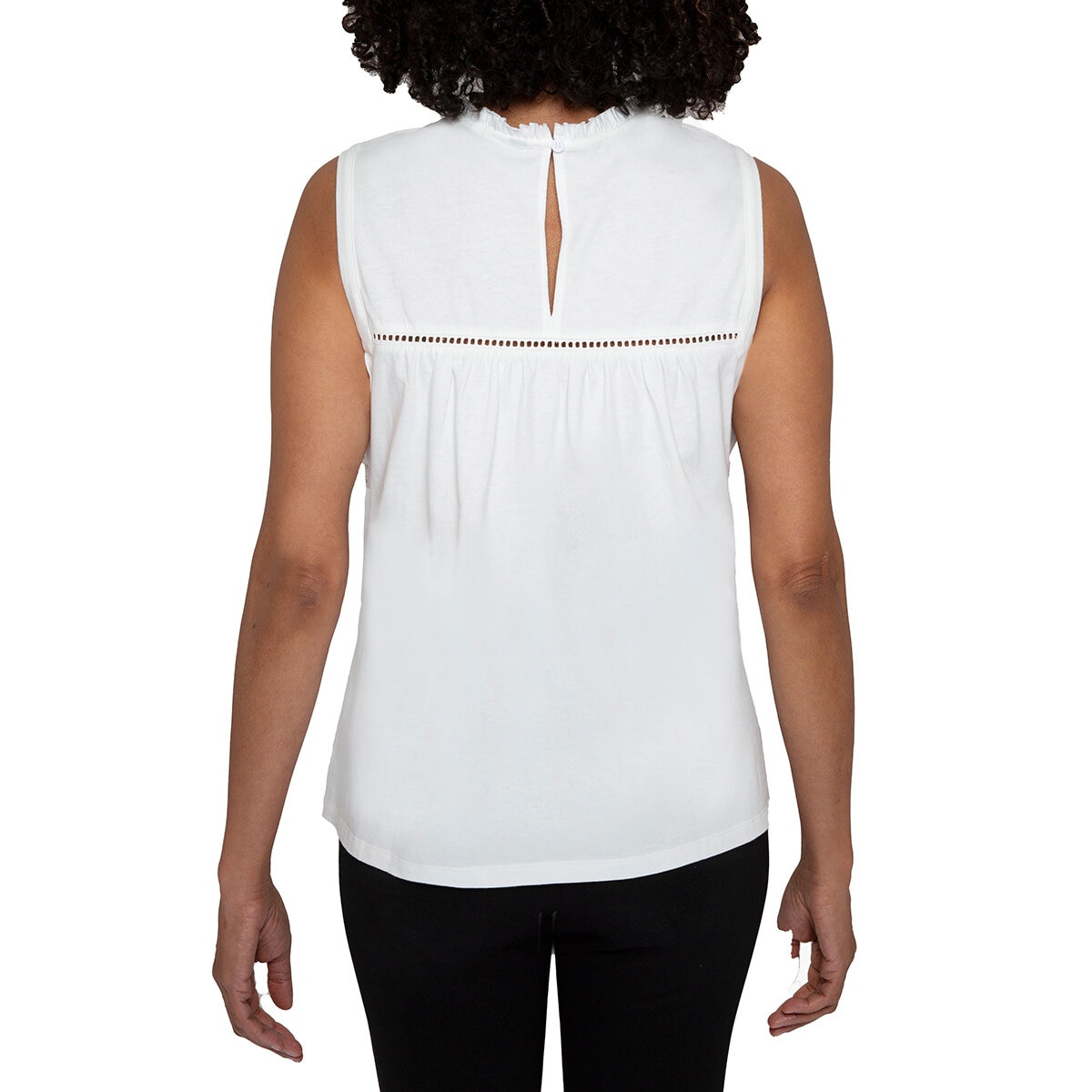 Mario Serrani Italy Blusa para Dama Blanco Mediana