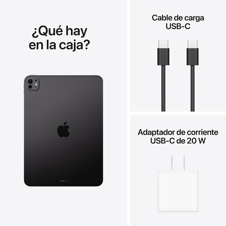 Apple iPad Pro 11" M5 Wi-Fi 256GB Negro Espacial