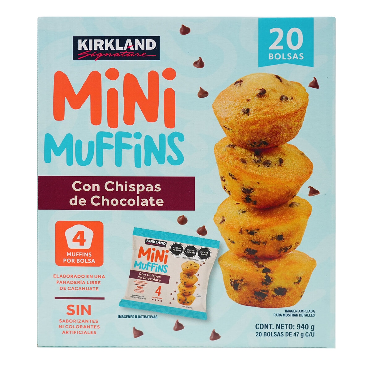 Kirkland Signature Mini Muffin Bites 20/47 g