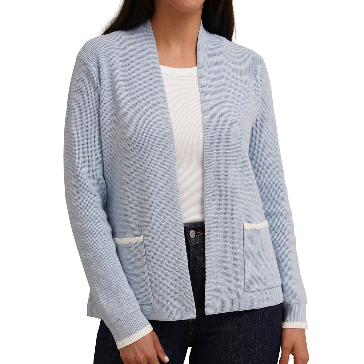 Cyrus Suéter para Dama Azul Extra Chica