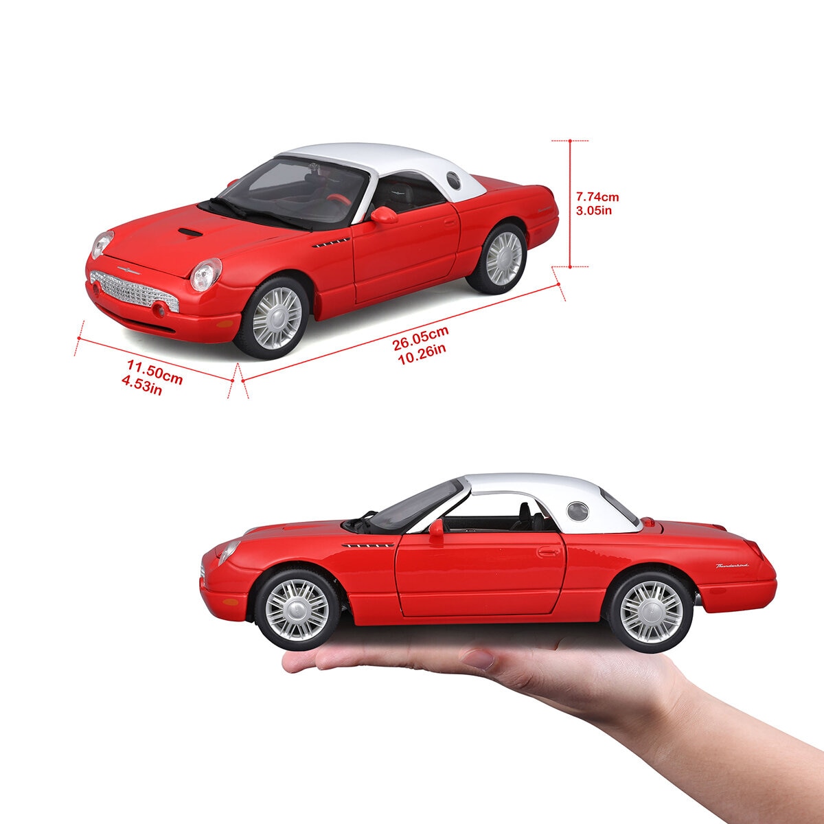 Maisto Autos de Colección Escala 1:18 - Ford Thunderbird