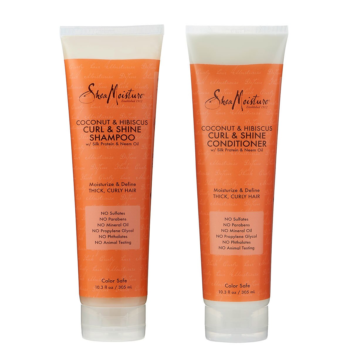 Shampoo y Acondicionador, Shea Moisture Coco e Hisbico Costco México