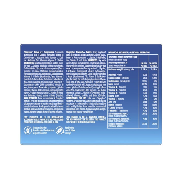 Pilopeptan Woman 5αR 30 Comprimidos Pilopeptan Woman 5αR 30 Comprimidos