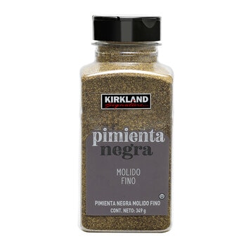Kirkland Signature Pimienta Negra Finamente Molida 348 g