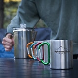 Alpine Mountain Gear Cafetera con Tazas para Exteriores
