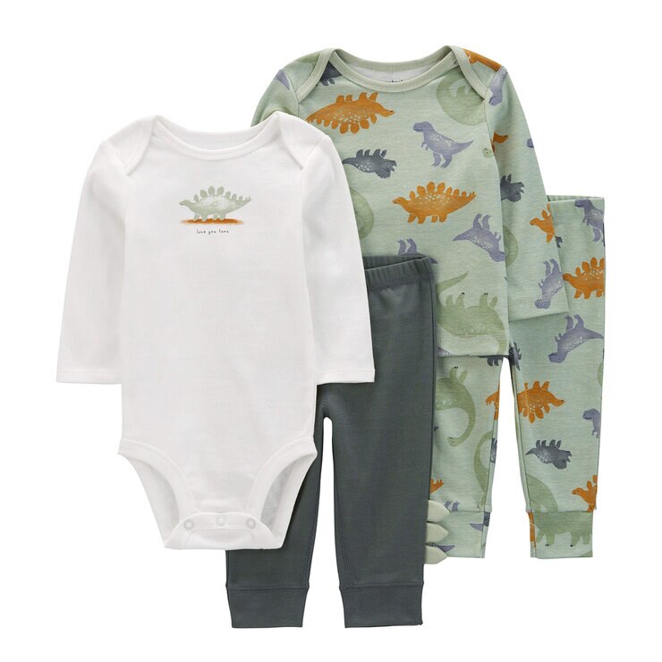 Carter's Conjunto 4 piezas para Niños y Niñas Varias Tallas y Colores